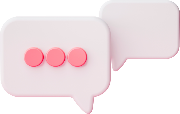 Chat bubbles or speech bubble icon website ui